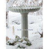 Scalloped Bath in Snow